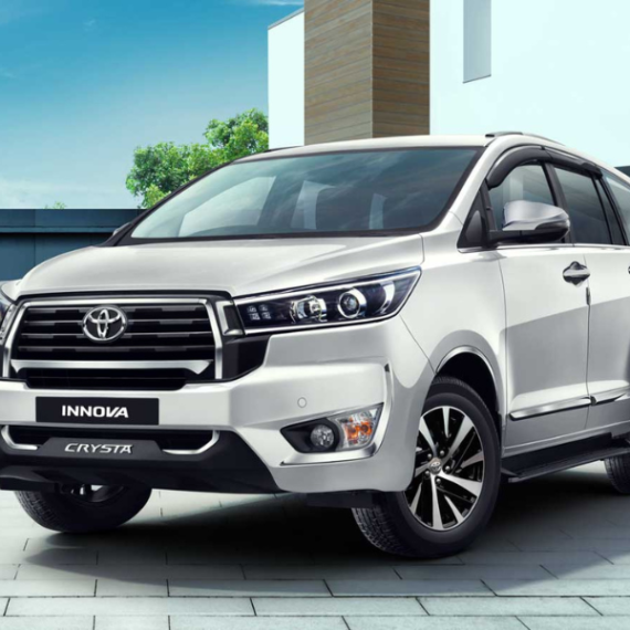 8 Hours 80 Kms Cab Package - Innova Crysta (7 Passengers)